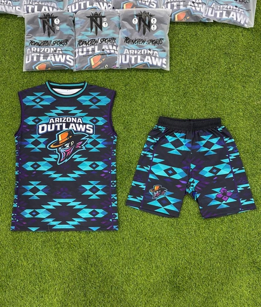 AZ Outlaws — real custom uniforms by Top Notch Sports