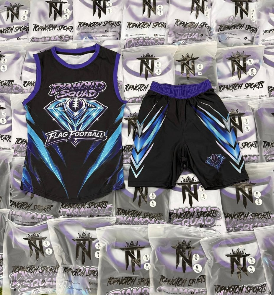 Real custom team uniforms