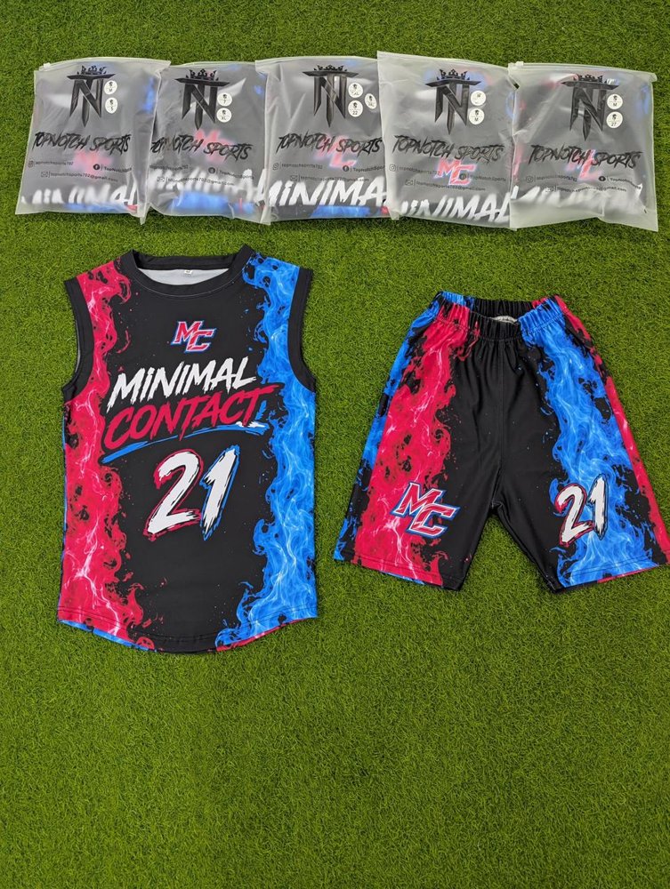 Minimal Contact — real custom uniforms by Top Notch Sports