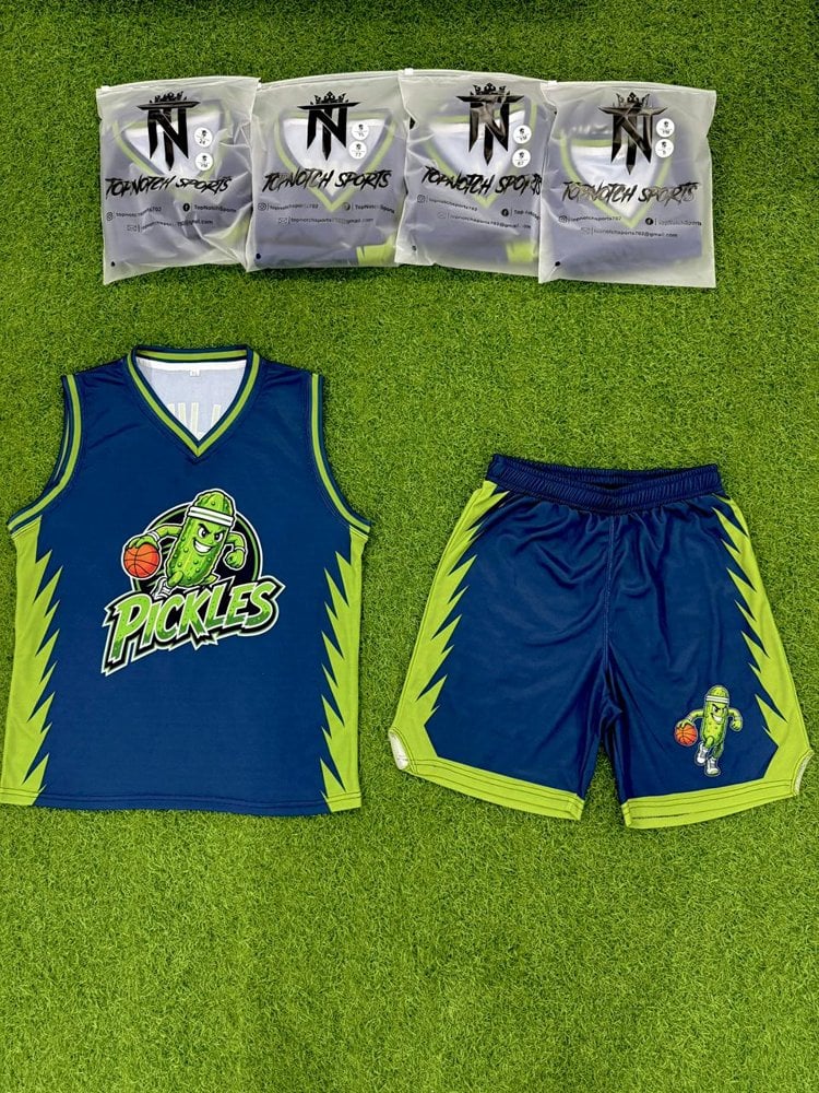 Pickles — real custom uniforms by Top Notch Sports