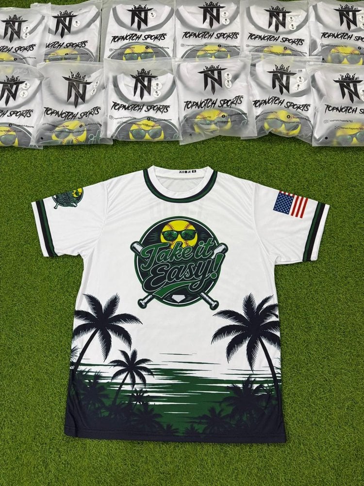 Take It Easy — real custom uniforms by Top Notch Sports