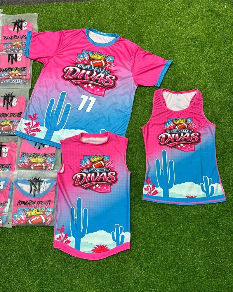 Real custom team uniforms