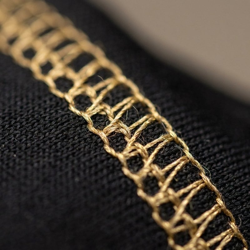 Reinforced Stitching macro detail