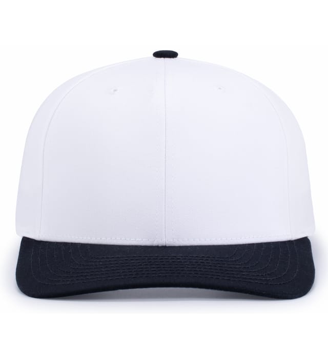 Pacific Headwear team snapback cap in White / Black