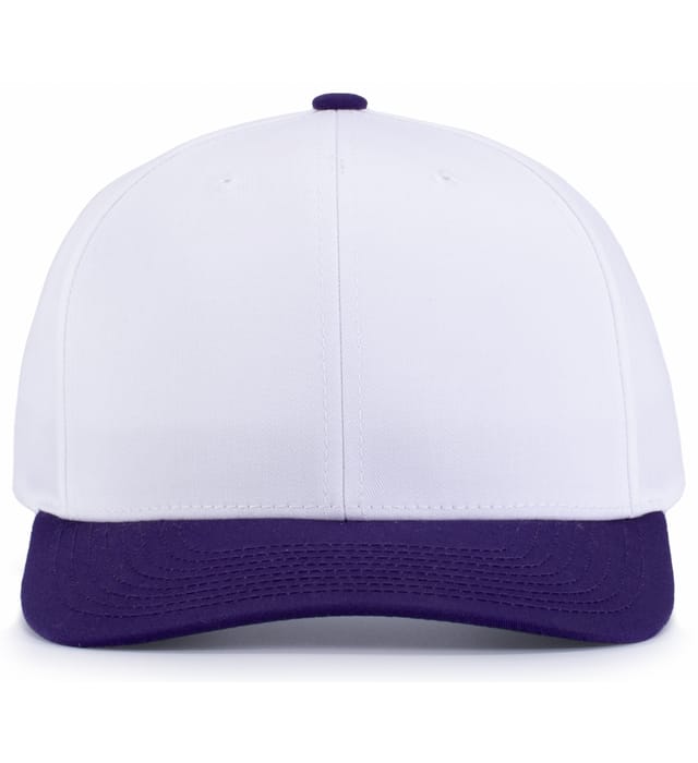 Pacific Headwear team snapback cap in White / Cardinal